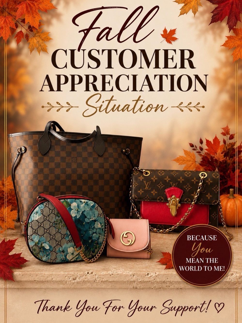 Fall Customer Appreciation Situation